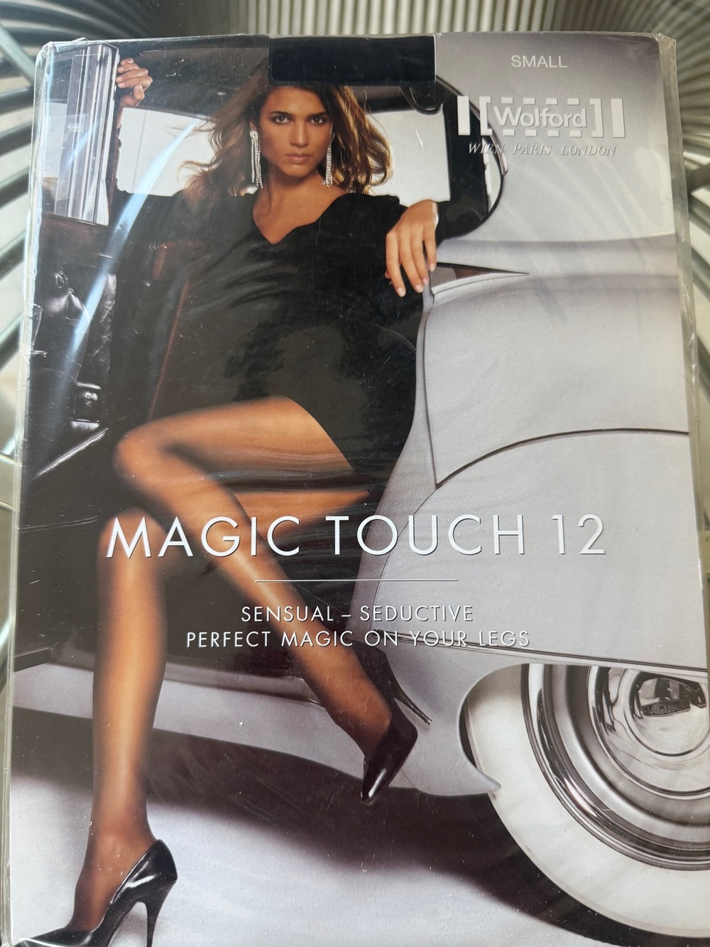 Wolford Magic Touch Black Tights Size Small